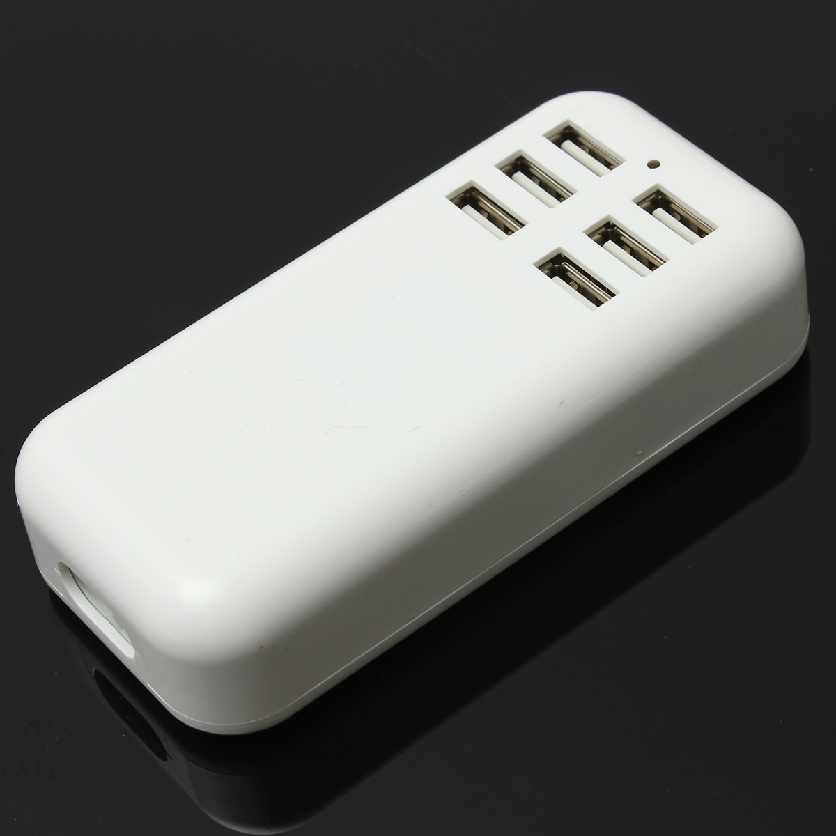 new universal 6 port portable usb hub desktop wall charger adapter eu/us/uk plug for phone tablet pc