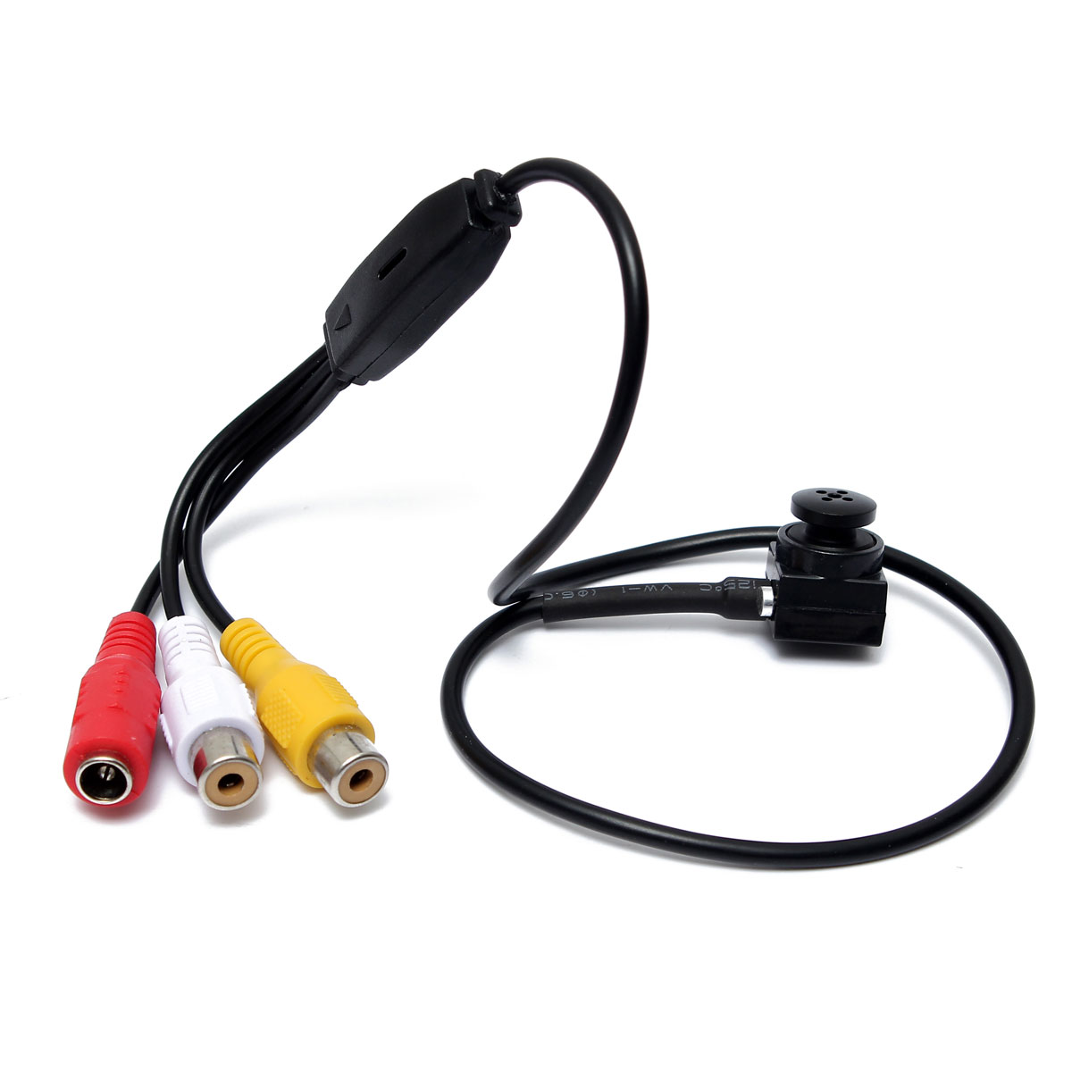 new waterproof 600tvl mini camera security cctv wired audio for home surveillance button shape