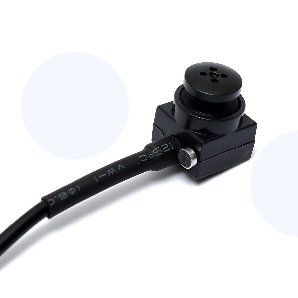 new waterproof 600tvl mini camera security cctv wired audio for home surveillance button shape