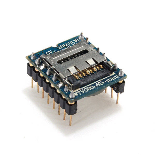 new wtv020-sd 16 pins u-disk audio player sdcard voice module mp3 voice module new wtv020-sd 16 pins u-disk audio player sdcard voice module mp3 voice module
