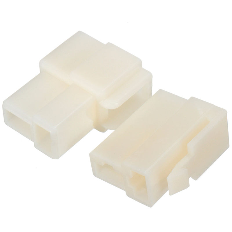 selling 2 way pin 6.3mm car electrical terminal block multi connector plug socket kit