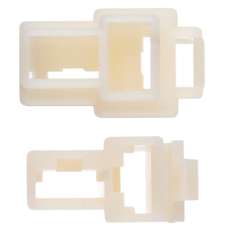 selling 2 way pin 6.3mm car electrical terminal block multi connector plug socket kit