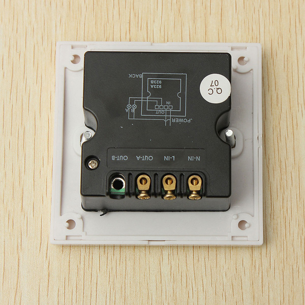 universal 50m range 1-channel rf digital wireless remote control switch power for lighting indoor useing ac 200-240v 50hz
