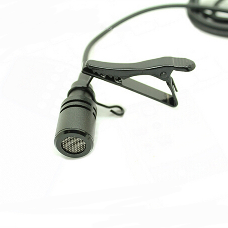 universal black mic microphone lapel tie clip lavalier lapels clip 6-7mm