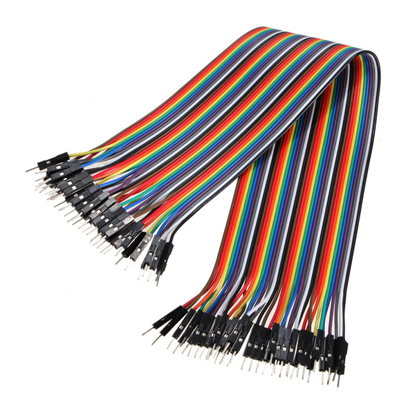 whole 40pcs 20cm 2.54mm 1p-1p pin male to male color breadboard cable jump wire jumper for arduino whole 40pcs 20cm 2.54mm 1p-1p pin male to male color breadboard cable jump wire jumper for arduino