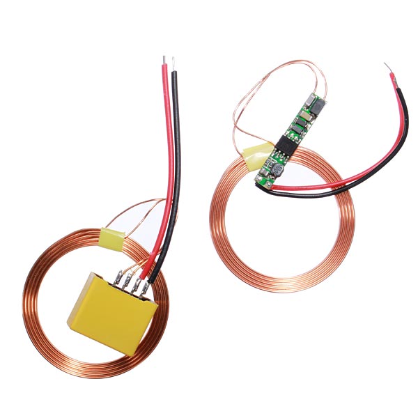 wireless charging module power supply coil charger transmitter receiver module center resonant frequency 125khz