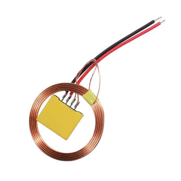 wireless charging module power supply coil charger transmitter receiver module center resonant frequency 125khz