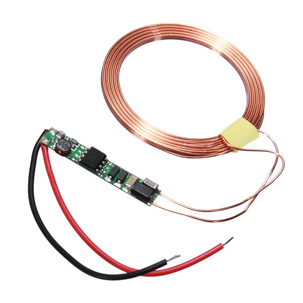 wireless charging module power supply coil charger transmitter receiver module center resonant frequency 125khz