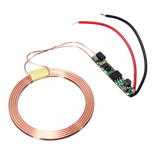 wireless charging module power supply coil charger transmitter receiver module center resonant frequency 125khz