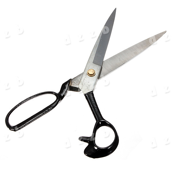 new arrvial!!! stainless steel 12 inch 30cm long material clothes pinking scissor for sewing dressmaking craft tailor