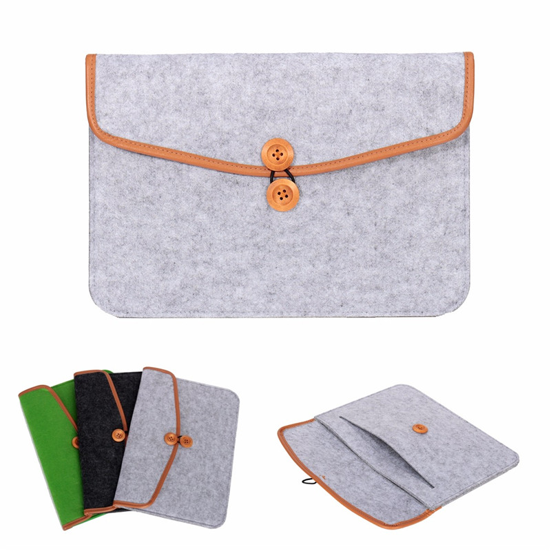brand new fashion slim woolen felt hand hold inner laptop notebook sleeve bag case for macbook air pro retina 12'' 3color brand new fashion slim woolen felt hand hold inner laptop notebook sleeve bag case for macbook air pro retina 12'' 3color
