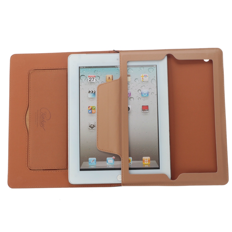 high-end original 9 colors 360 degree protective case pu leather ultra thin slim smart stand holder case cover for ipad 2/3/4