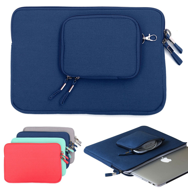 slim canvas briefcase notebook laptop sleeve case carry bag pouch cover for macbook 15'' with small bag 4color slim canvas briefcase notebook laptop sleeve case carry bag pouch cover for macbook 15'' with small bag 4color