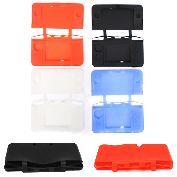 new multicolor soft silicone protective case cover skin sleeve protector for nintendo 3ds