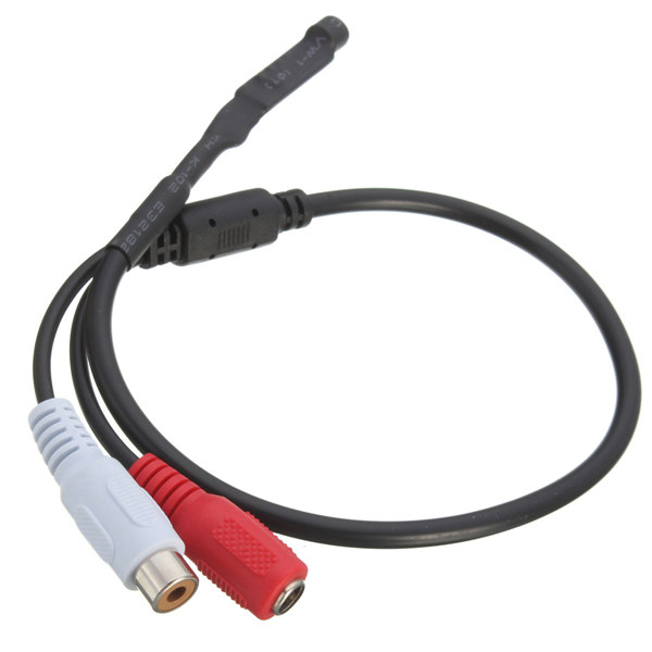 sensitive audio mic microphone for cctv security system covert dvr camera sensitive audio mic microphone for cctv security system covert dvr camera