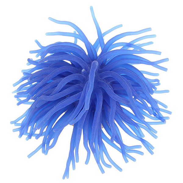 2015 new universal blue soft plastic artificial aquarium fish tank coral sea fish bowl decor ornament