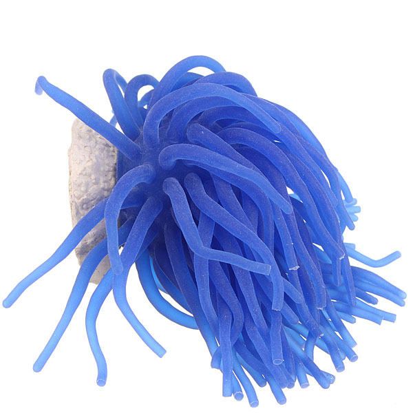 2015 new universal blue soft plastic artificial aquarium fish tank coral sea fish bowl decor ornament