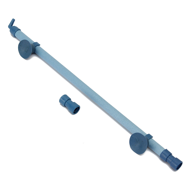 2015 selling 60cm 23 inch sizes aquarium air stone suction cup blue bubble wall tube fish tank air pump