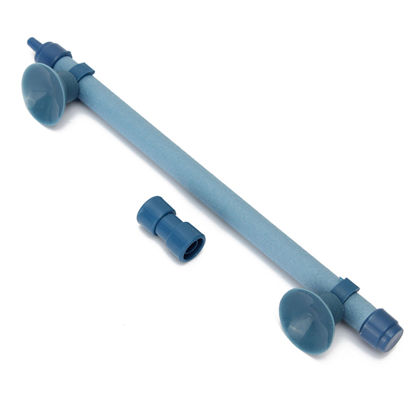 2015 special offer selling 1 piece aquarium air stone suction cup blue bubble wall tube 7 inch 19cm sizes fish tank air pump