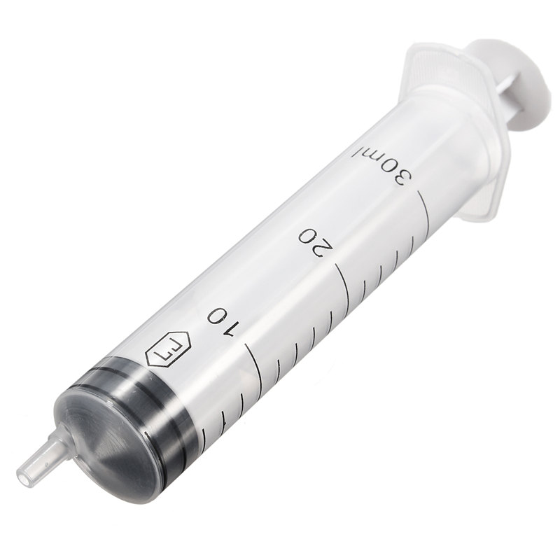 30ml 14cm plastic disposable injector syringe for measuring nutrient pet feeder tool no needles 30ml 14cm plastic disposable injector syringe for measuring nutrient pet feeder tool no needles