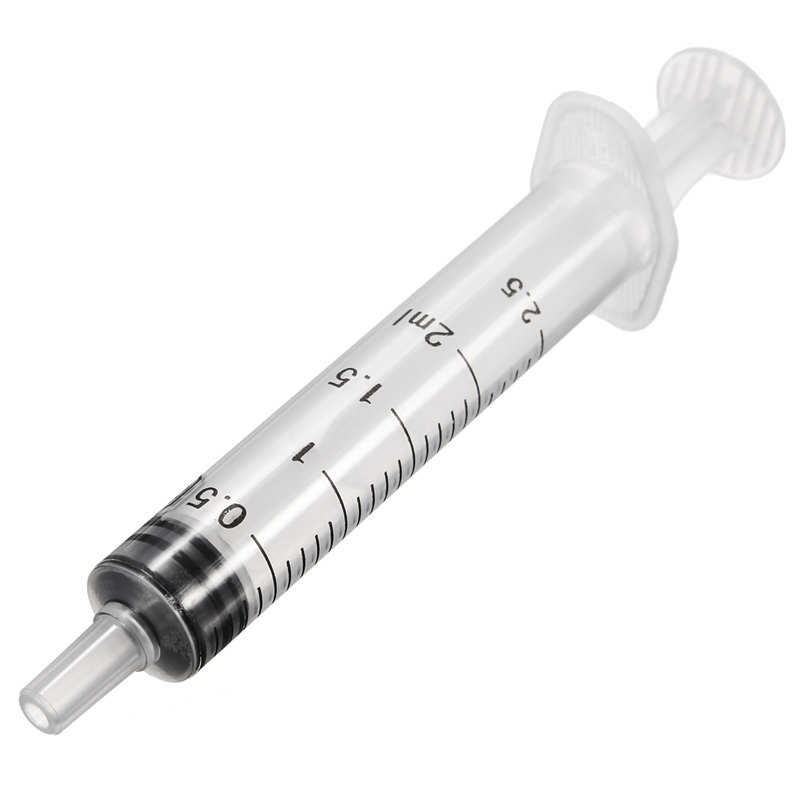brand new 2.5ml 11.5cm plastic disposable injector syringe for measuring nutrient pet feeder tool no needles brand new 2.5ml 11.5cm plastic disposable injector syringe for measuring nutrient pet feeder tool no needles