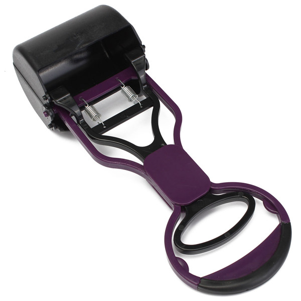 brand new lazy dog pet handheld pooper scooper jaw poop scoop clean pick up animal waste