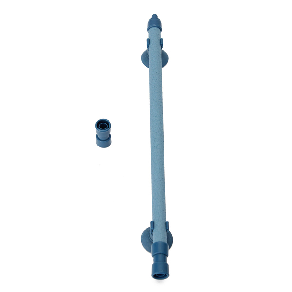 selling 18 inch 43cm sizes aquarium air stone suction cup blue bubble wall tube fish tank air pump