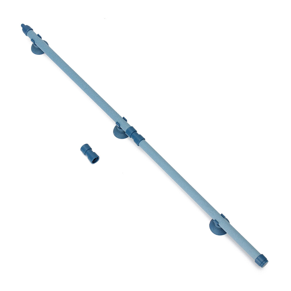 selling 18 inch 43cm sizes aquarium air stone suction cup blue bubble wall tube fish tank air pump