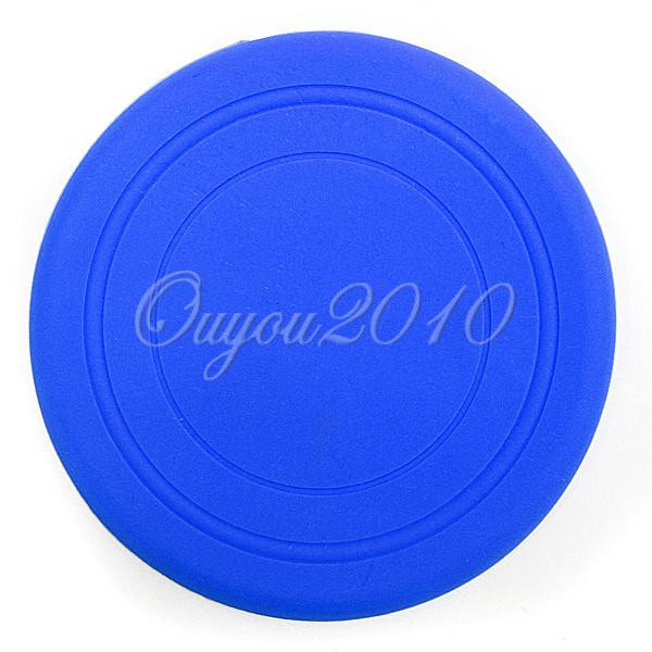 the best soft flying flexible disc tooth resistant outdoor large dog puppy pets training fetch toy silicone dog frisbee