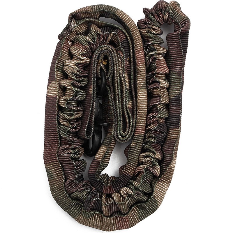 top selling nylon tactical k9 pet dog lead training leash elastic bungee canine strap rope traction harness collar