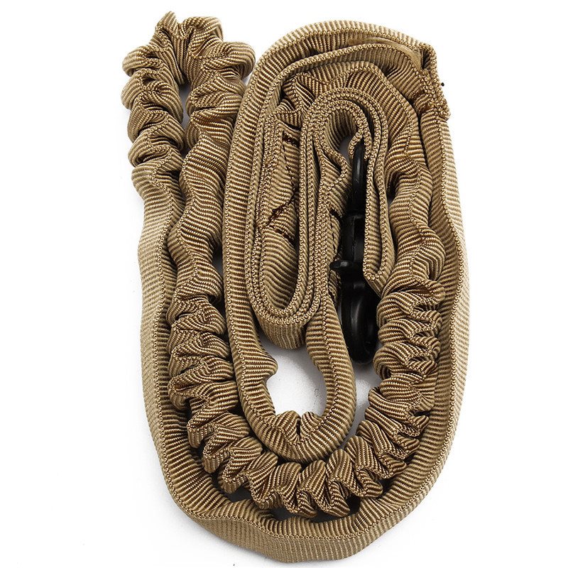 top selling nylon tactical k9 pet dog lead training leash elastic bungee canine strap rope traction harness collar