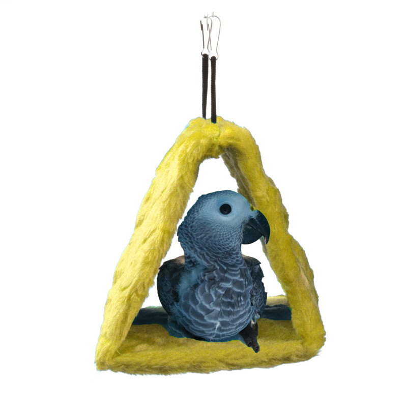 yellow size l bird hamster hammock hanging cave cage plush tent bed bunk parrot with buckles warm canary hut nest yellow size l bird hamster hammock hanging cave cage plush tent bed bunk parrot with buckles warm canary hut nest