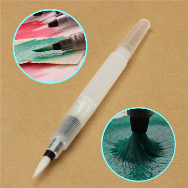 12cm water brush pen ink water color calligraphy for beginner painting gift