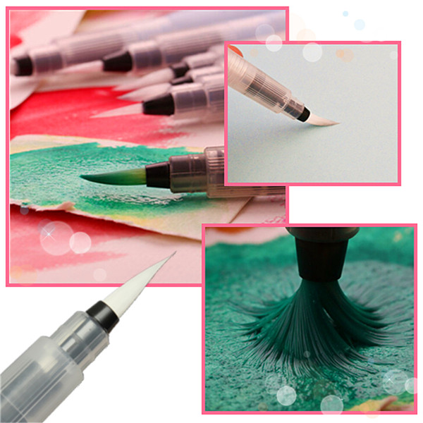 12cm water brush pen ink water color calligraphy for beginner painting gift
