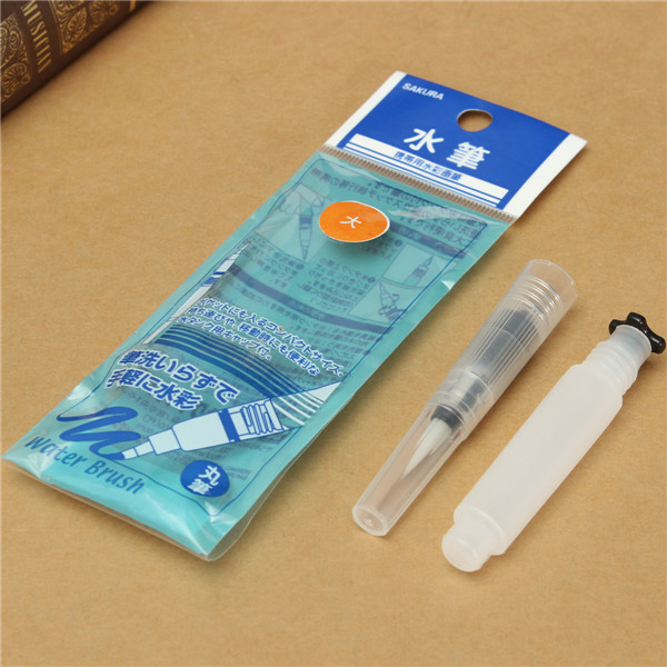12cm water brush pen ink water color calligraphy for beginner painting gift