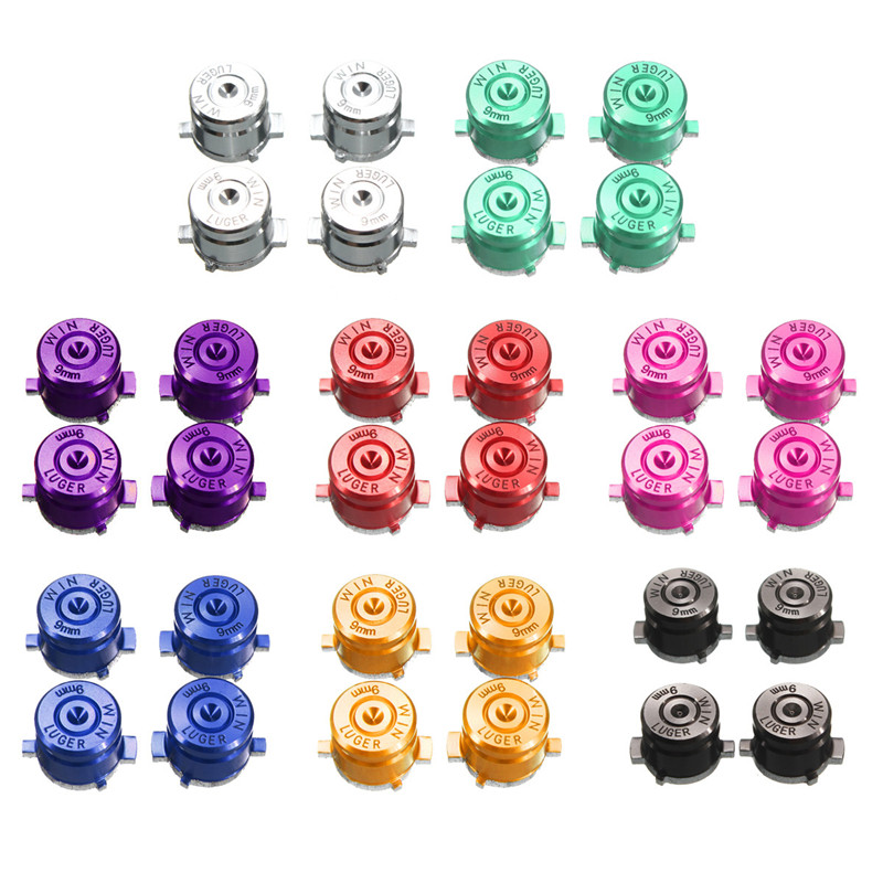 2015 high standard universal metal bullet buttons for playstation 4 for ps4 gamepad controller accessories 2015 high standard universal metal bullet buttons for playstation 4 for ps4 gamepad controller accessories