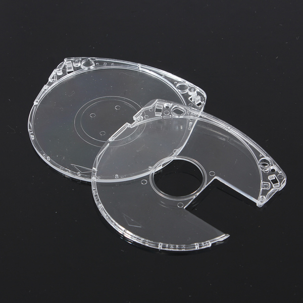 2015 new replacement umd game disc storage case crystal clear case shell for for sony for psp