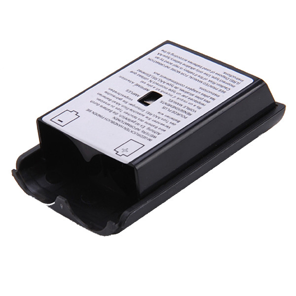 best promotion 2pcs/lot black battery compartment pack cover shell case replacement kit for xbox 360 controller joystick