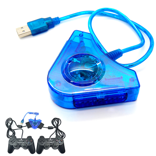 best promotion great flashing usb 2.0 dual interface controller adapter converter for ps1 for ps2 for psx to pc computer best promotion great flashing usb 2.0 dual interface controller adapter converter for ps1 for ps2 for psx to pc computer
