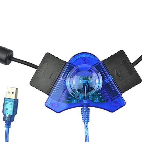 best promotion great flashing usb 2.0 dual interface controller adapter converter for ps1 for ps2 for psx to pc computer