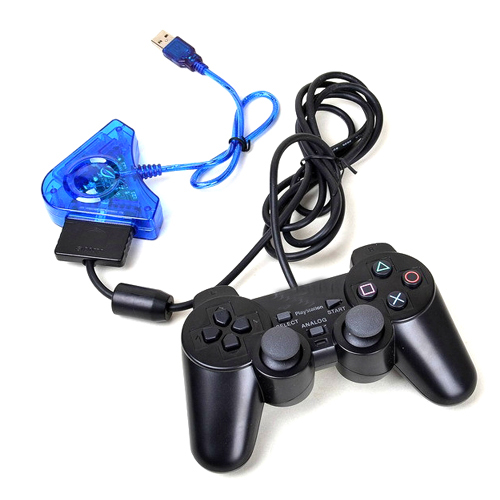 best promotion great flashing usb 2.0 dual interface controller adapter converter for ps1 for ps2 for psx to pc computer