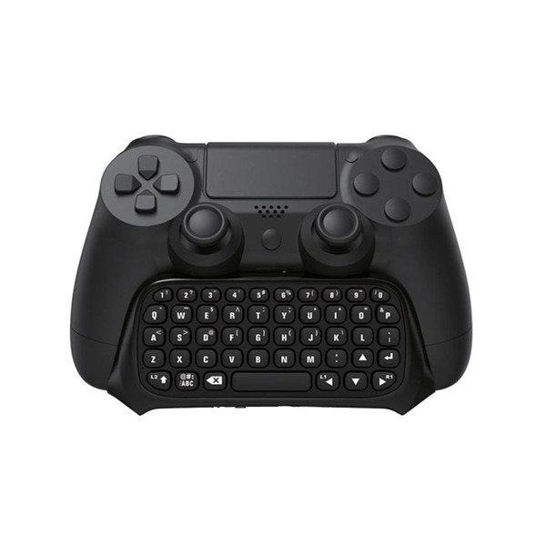 fashion design black wireless bluetooth keyboard chatpad gamepad for ps4 for sony for playstation 4 controller