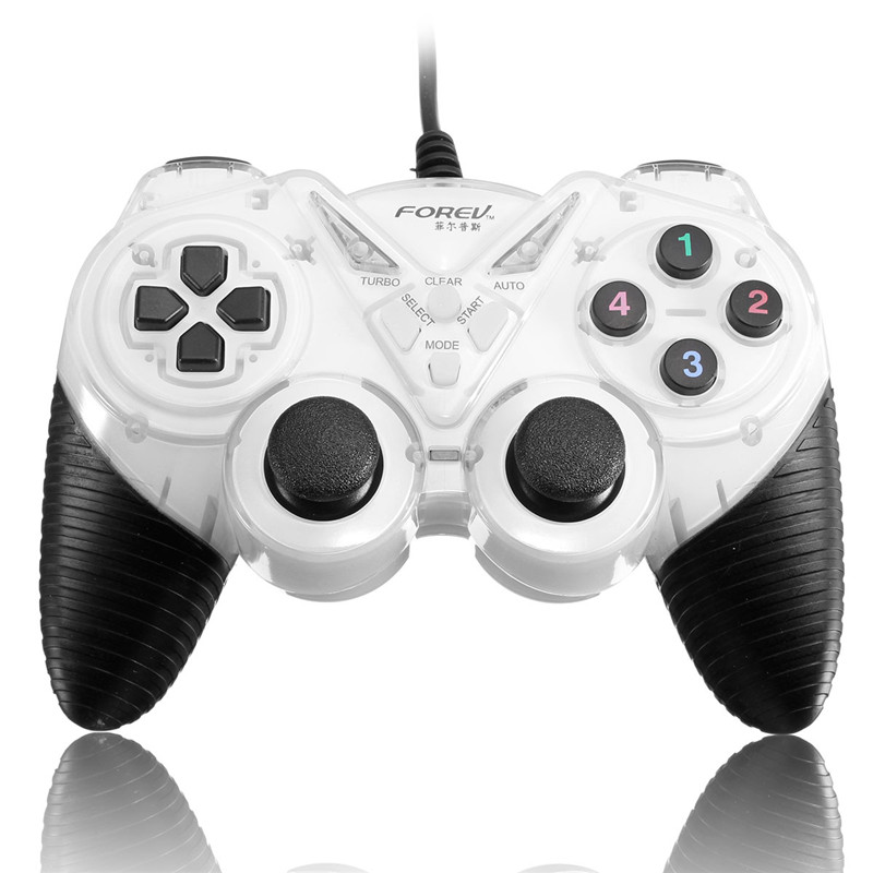 forev fv-850s usb 2.0 wired gamepad double shock game pad joystick joypad controller for pc computer laptop forev fv-850s usb 2.0 wired gamepad double shock game pad joystick joypad controller for pc computer laptop