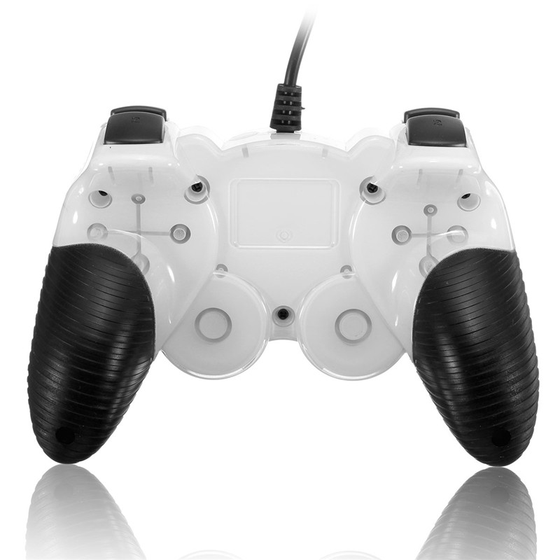 forev fv-850s usb 2.0 wired gamepad double shock game pad joystick joypad controller for pc computer laptop