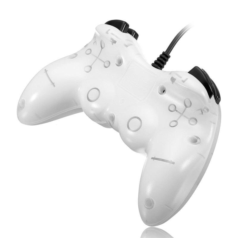 forev fv-860s usb 2.0 wired gamepad double shock game pad joystick joypad gaming controller for pc computer laptop