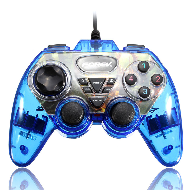 forev fv-870s usb 2.0 wired gamepad double shock game pad joystick joypad gaming controller for pc computer laptop forev fv-870s usb 2.0 wired gamepad double shock game pad joystick joypad gaming controller for pc computer laptop