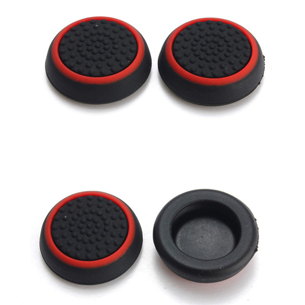 new 2pcs/lot gamepad joystick thumb stick cap cover for sony for ps2 for ps3 for ps4 for xbox one for xbox360 controller