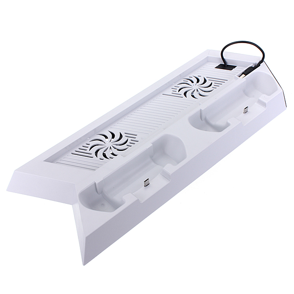 new 3 usb ports vertical charging charger stand fan disperse heat for sony for ps4 controller dualshock cooling fan