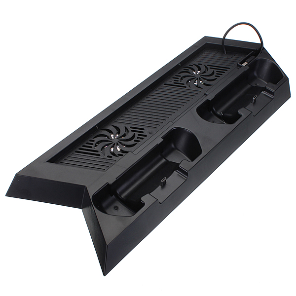 new 3 usb ports vertical charging charger stand fan disperse heat for sony for ps4 controller dualshock cooling fan