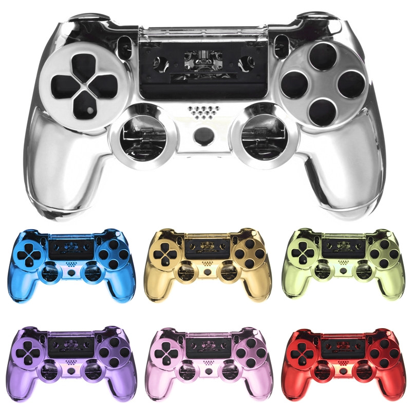 selling colorful chrome skin handle shell housing case cover for sony for playstation 4 for ps4 gaming controller shell selling colorful chrome skin handle shell housing case cover for sony for playstation 4 for ps4 gaming controller shell
